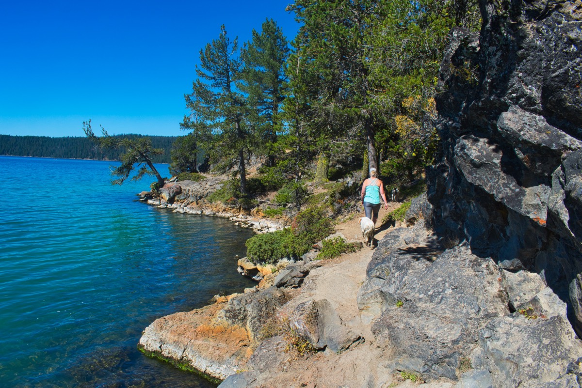 Paulina Lake Hot Springs Hike Image