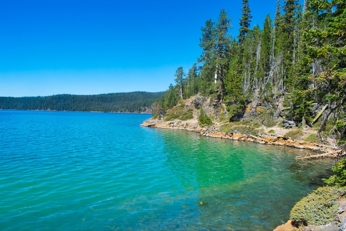 Paulina Lake Hot Springs Hike Image