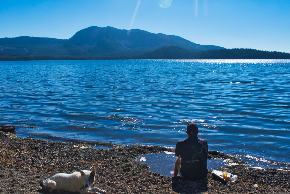 Paulina Lake Hot Springs Hike Image